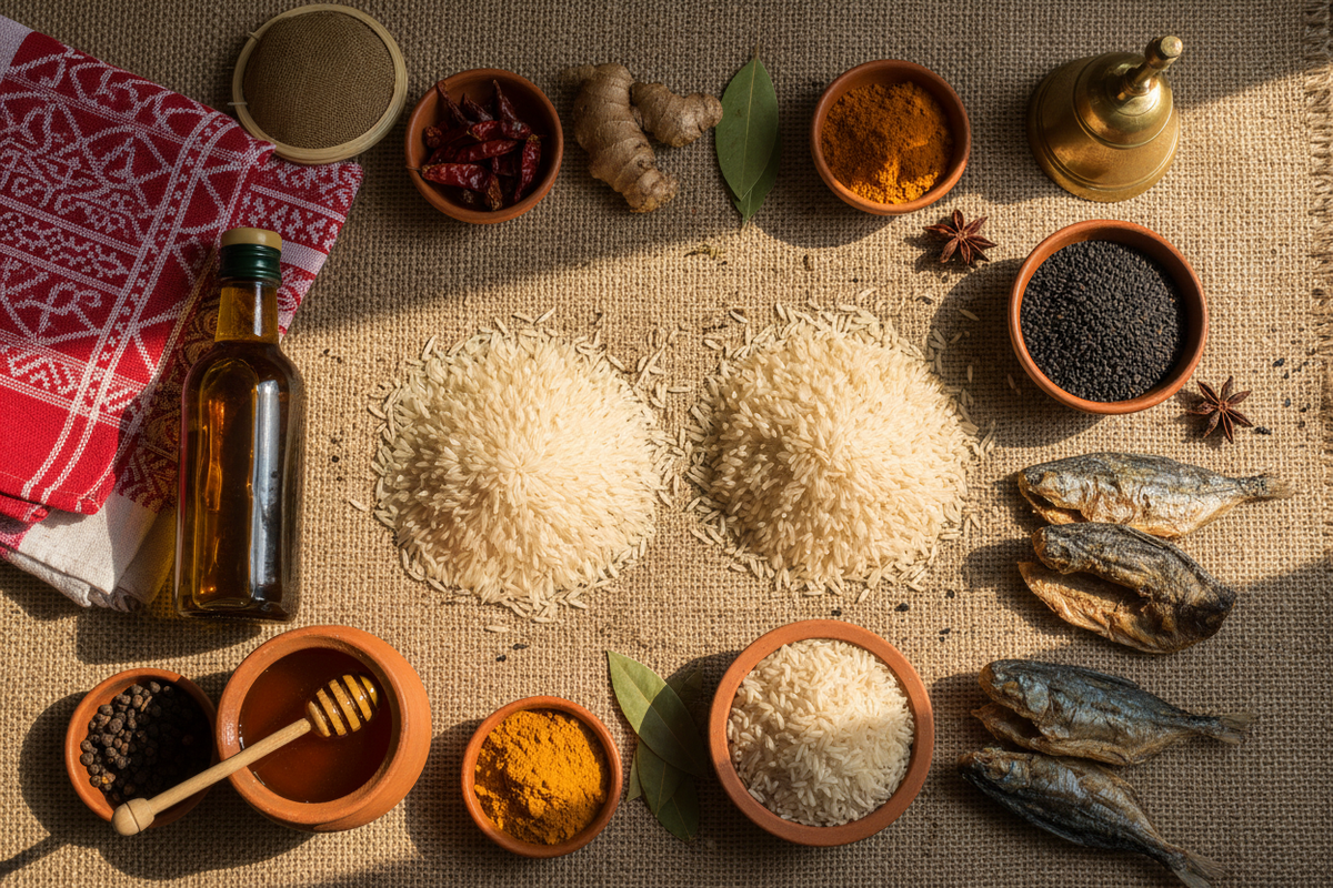 Assam Grocery with Rice