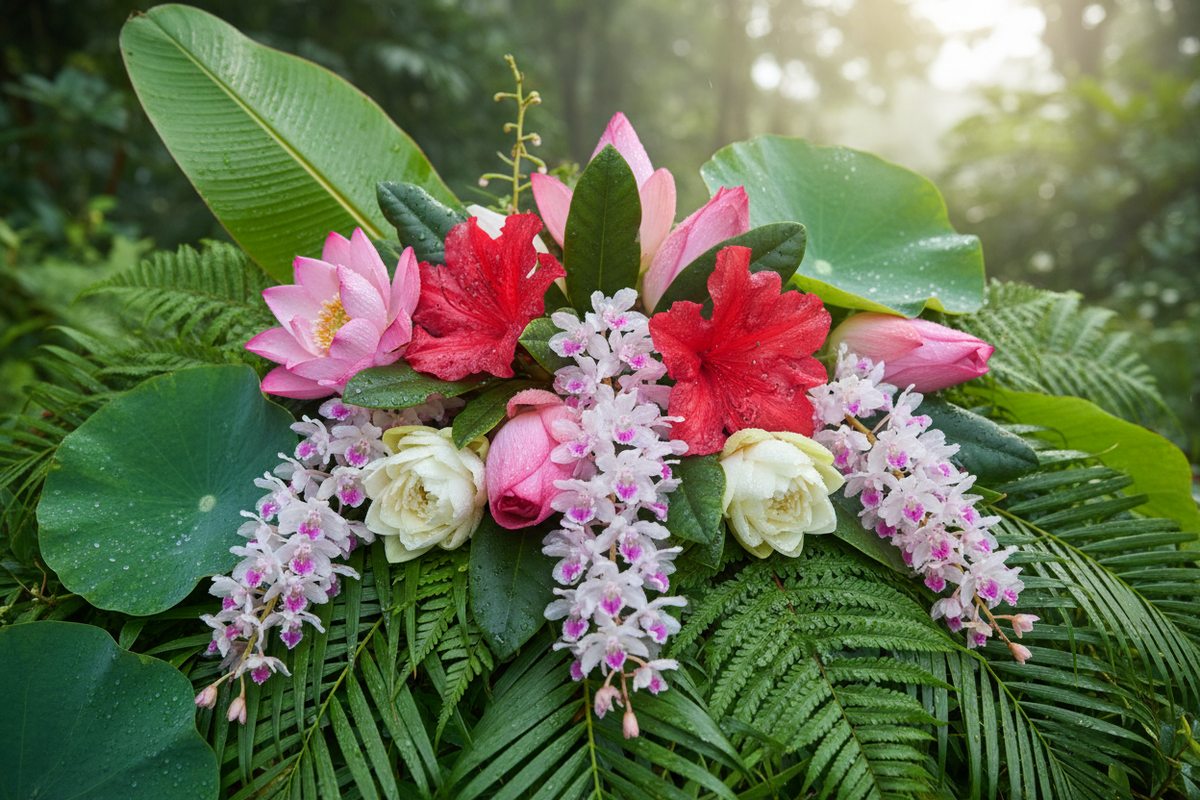 Assam Local Flowers